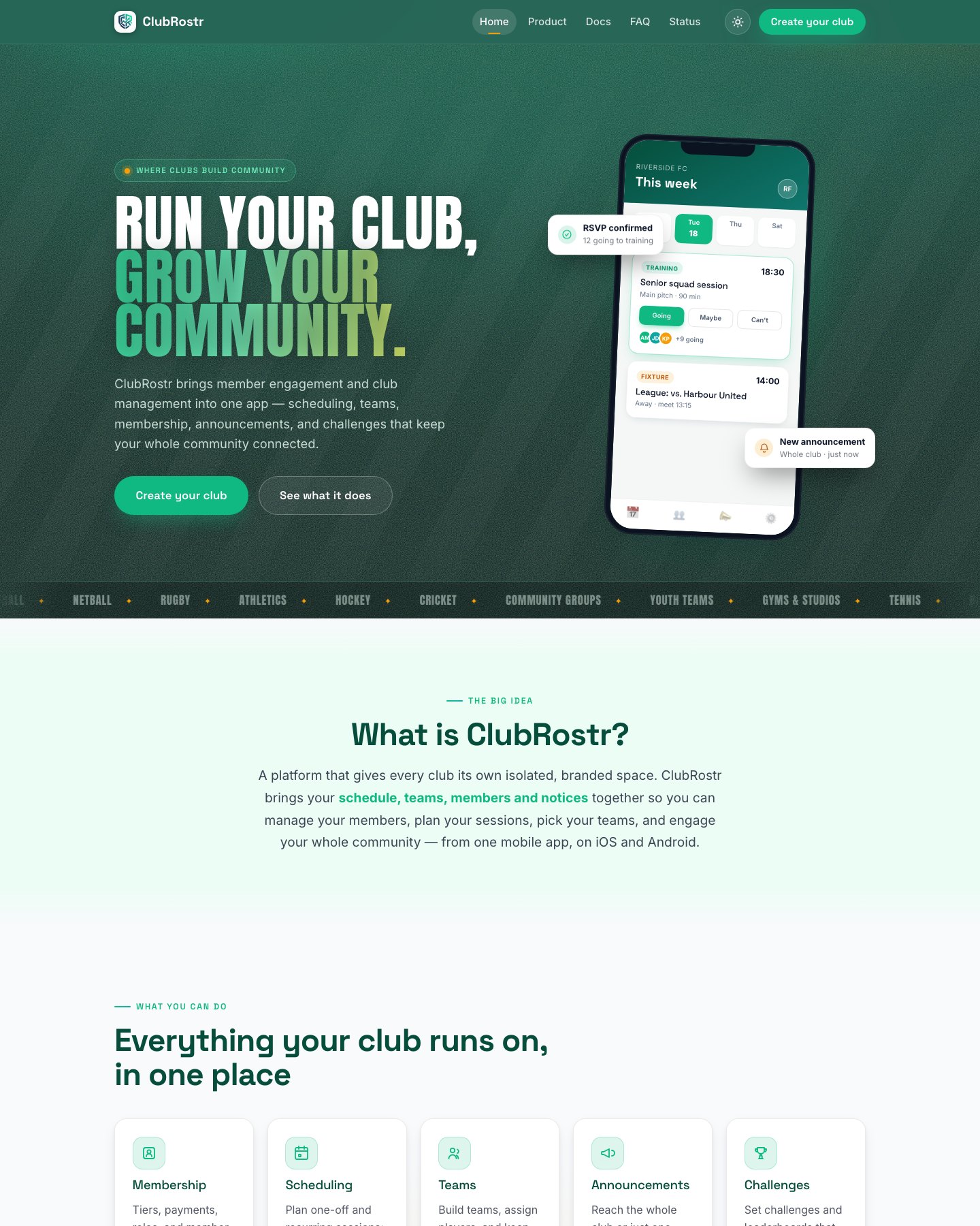 ClubRostr