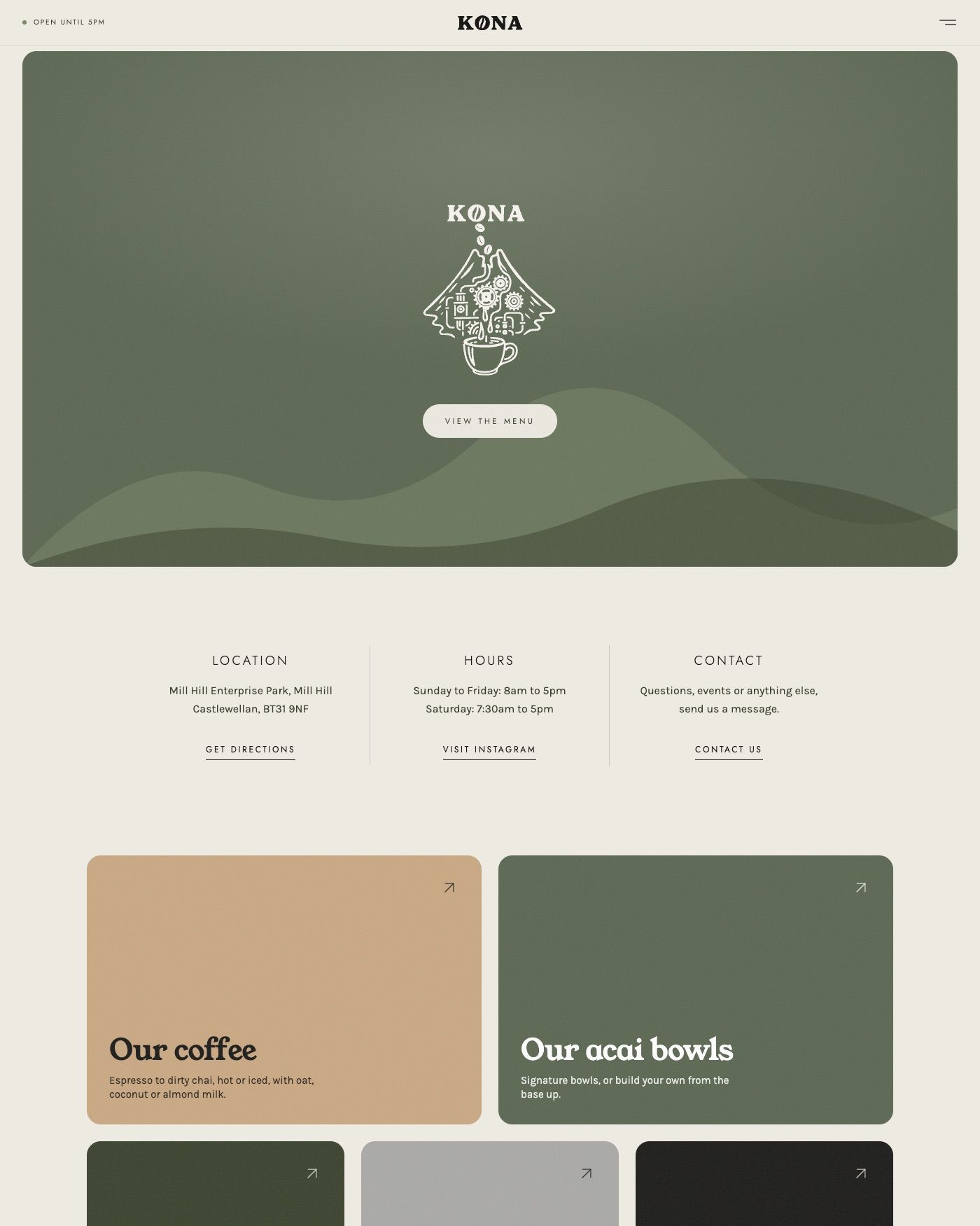 Kona website
