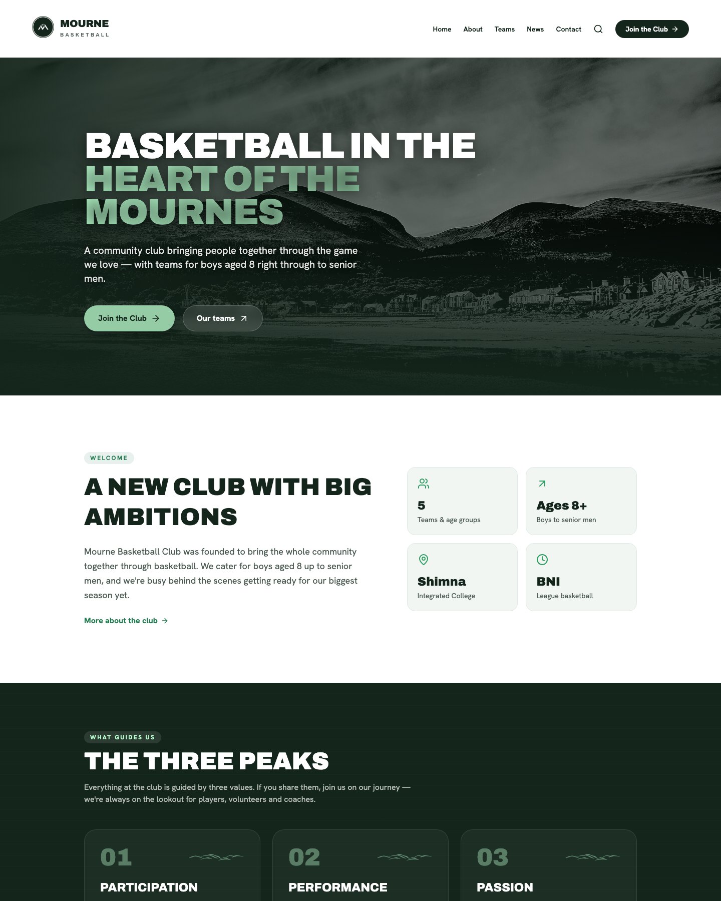 Mourne Basketball